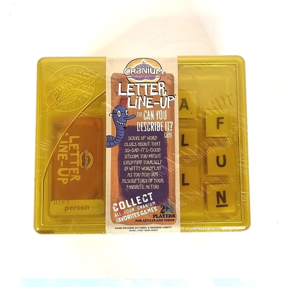 Cranium® Favorites - Letter Line-Up Game NIB - Picture 3 of 3